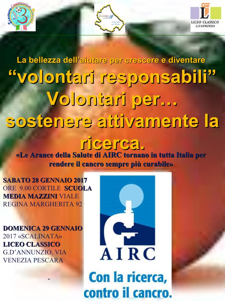 Pescara - 28 gennaio 2017 AIRC