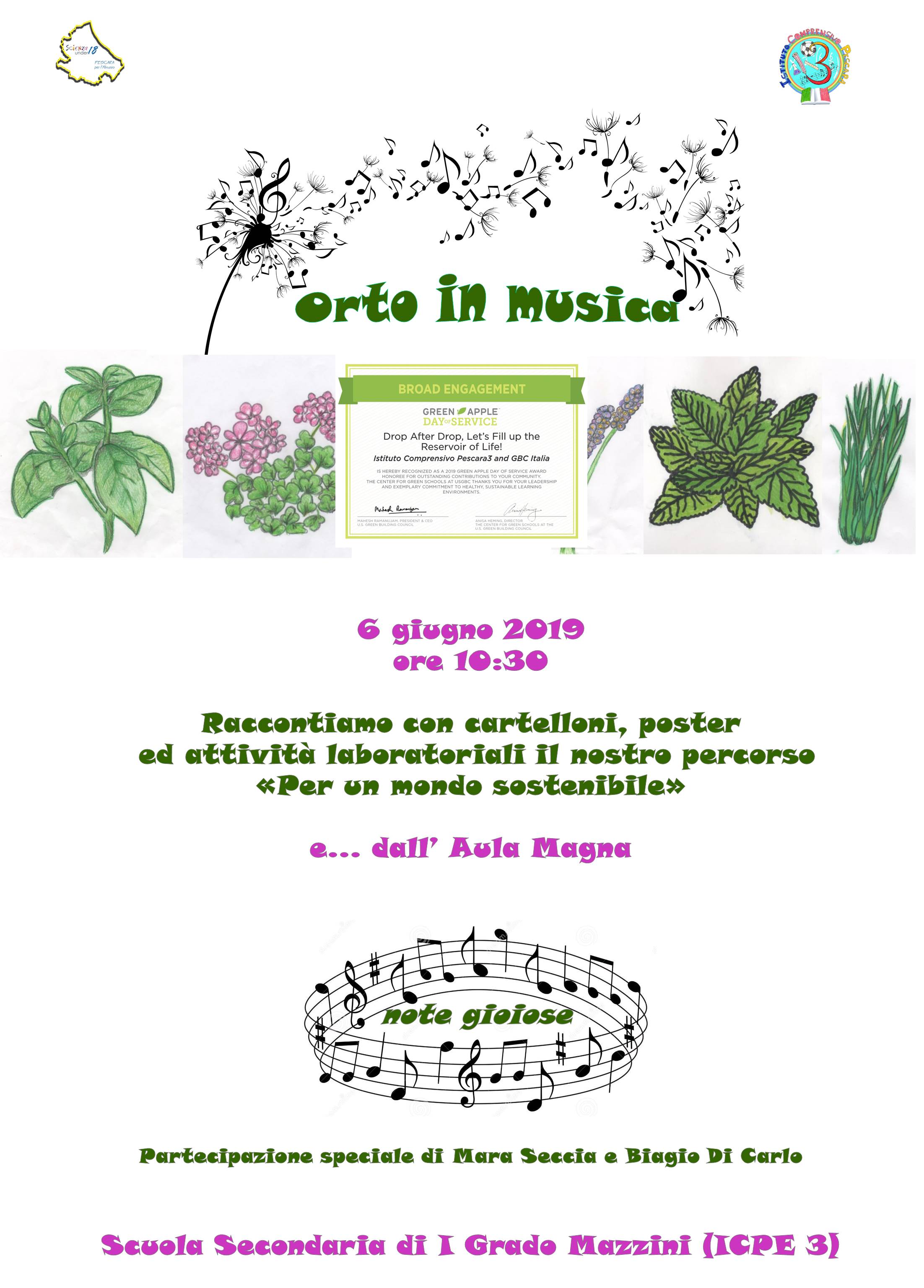 locandina orto in musica