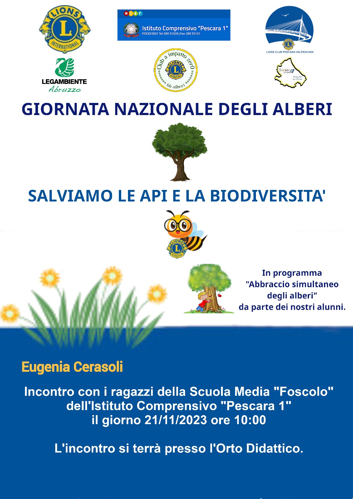 2023 giornata nazionale degli alberi