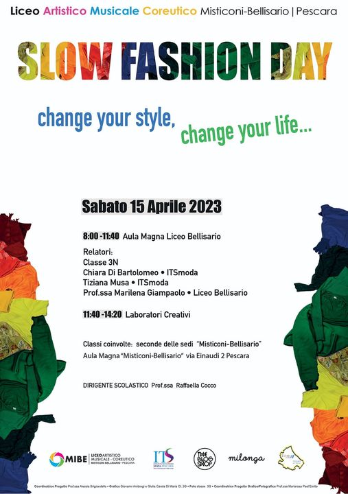 SLOW FASHION DAY 15 APRILE 2023  